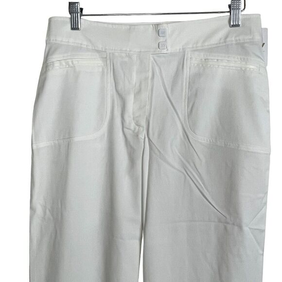 NWT Tail Tech Pants Slant Pockets White Women's Size 10 Style GX4162-001X - Picture 2 of 8